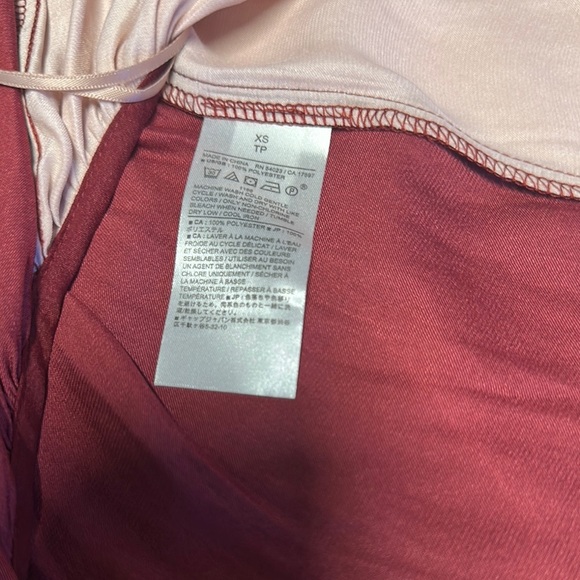 Banana Republic Red and Pink Asymmetrical Camisole - Picture 5 of 5